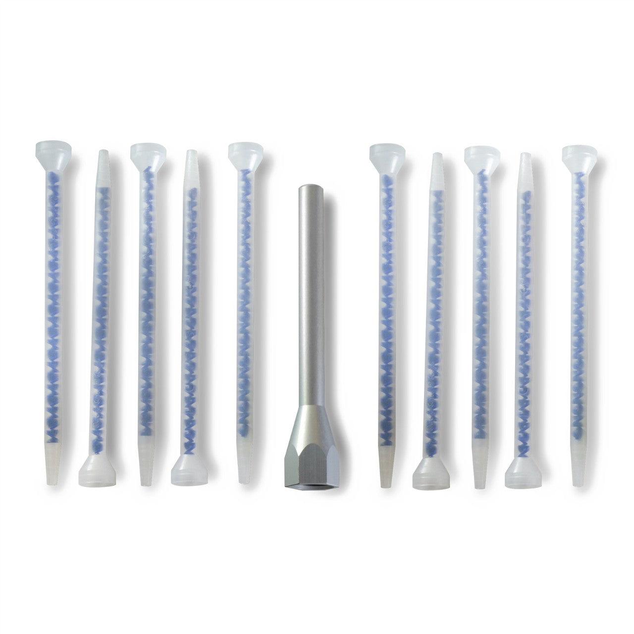 10-Pack of 3/8 in (9.8 mm) x 36 Element PosiMixer® with Shroud