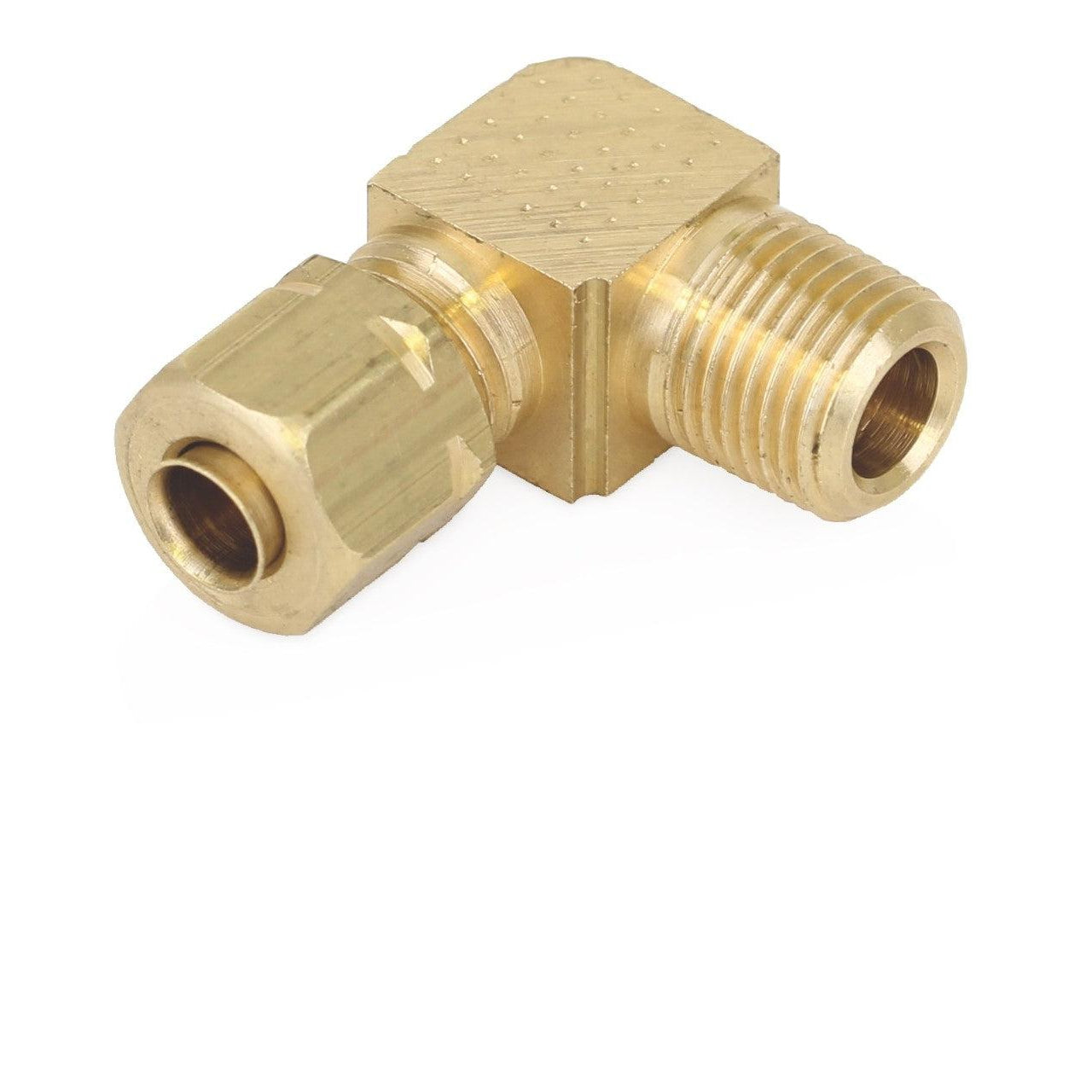 Fitting - Brass Male Tube Elbows 3/16 in. (4.8 mm) Tube x 1/8 in. (3.2 mm) NPTF