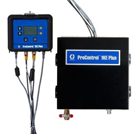 ProControl 1KE Plus Closed Loop Fluid Pressure/Flow & Atomizing Air Control, ADCM, Air Regulator, Pressure Transducer, 2 I/P's