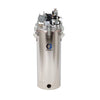 15 Gallon Low Pressure (HVLP) Pot with Agitator, Regulated to 15 psi, ASME Rated, 44.6 in (113.2 cm), 101 lbs (46 kg), SST