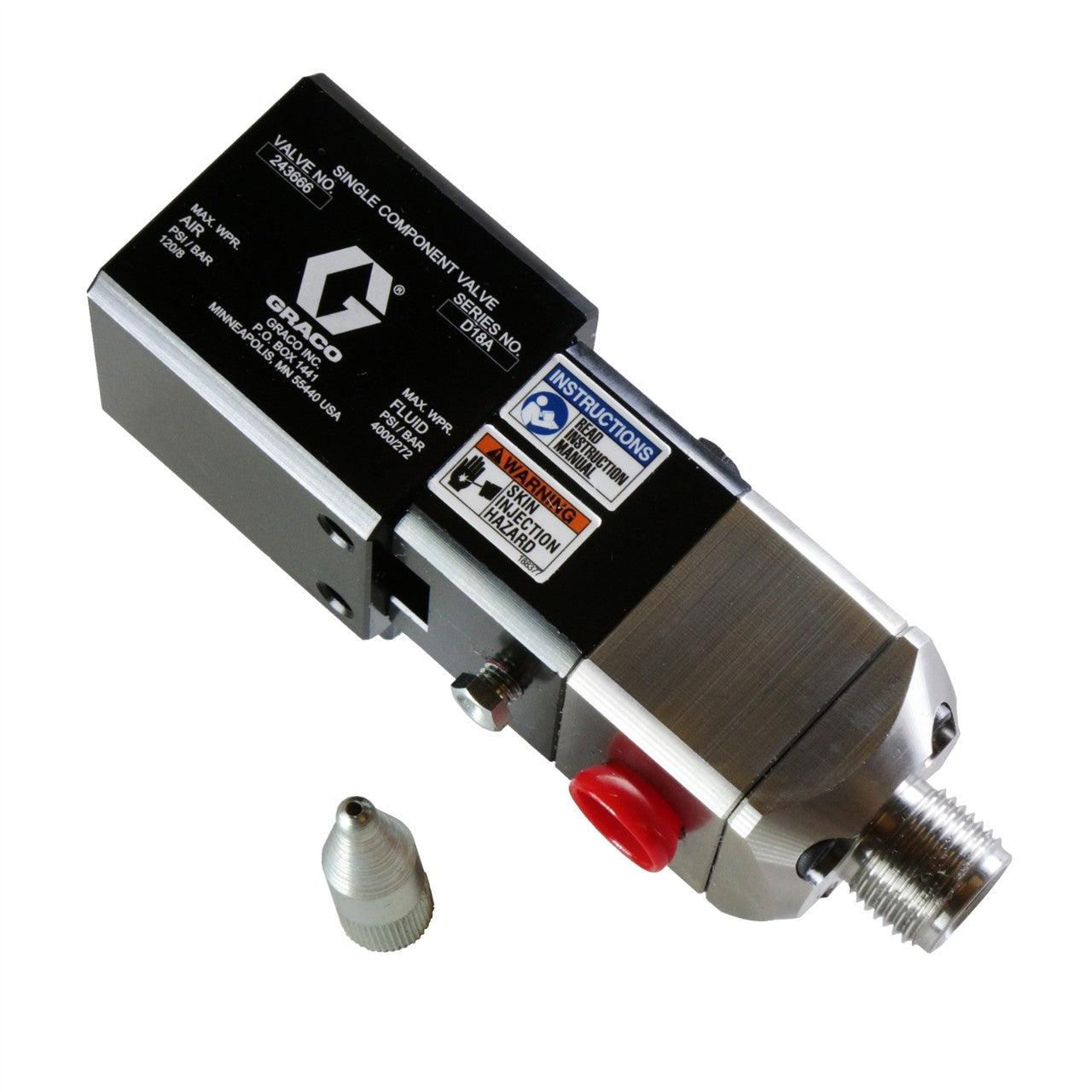 1k Ultra-Lite Dispense Valve with 45° Connection