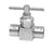 5000 psi (345 bar) High-Pressure Needle Valve - 1/2 in NPT Ported Valve for Drop-Line Isolation