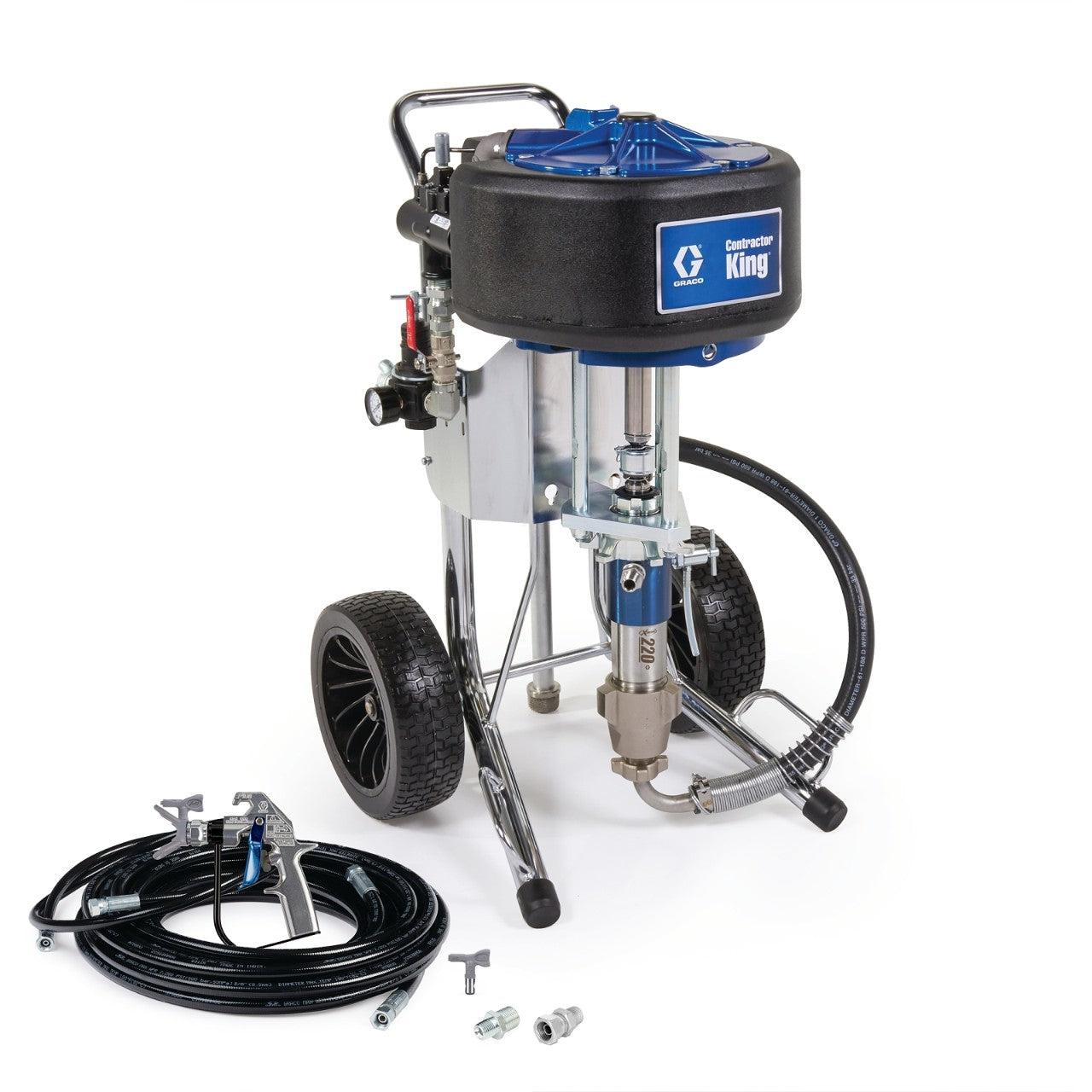 Contractor King 60:1 Air Powered Airless Sprayer, Complete (2-F Gun)