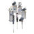 Electric Dyna-Star® HF 24 VDC, Stand Alone Pump for 120 lb (55 kg). Reservoir