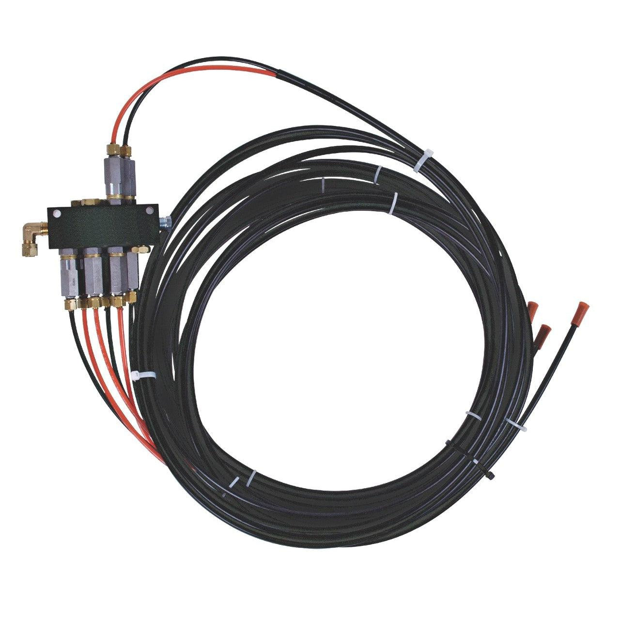 Electric Grease Jockey® Meter Module - Front Left Module, King Pin, Tie-Rod End, Drag Link, Spring Pins, 8 points