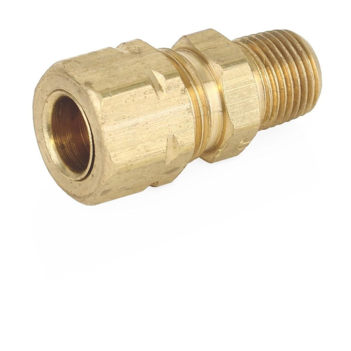 Fitting - Male Connector, 5/16 inch (7.94 mm) tube x 1/8 inch (3.2 mm) NPTF