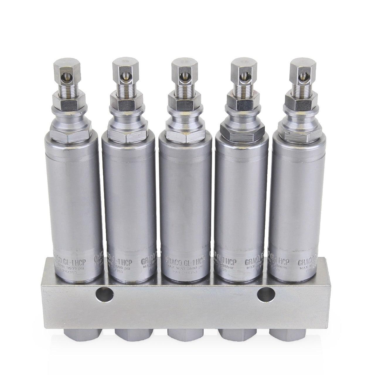 GL-1™ HCP (High Corrosion Protection) Grease Injector, Five Point