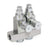 GL-32™ Grease Injector, 304 Stainless Steel, 2-Injector Manifold, 1/4 NPT