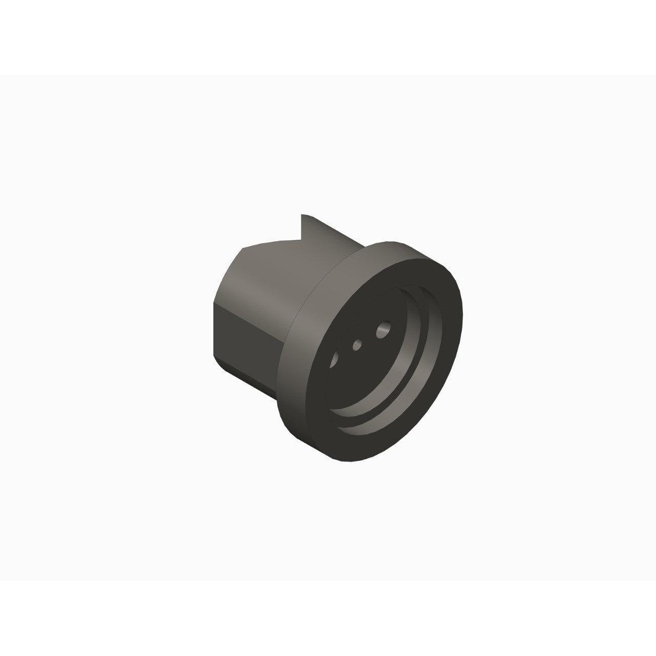 GlasCraft® Tip with 0.052 in Angled Hole Diameter and 0.036 in Straight Hole Diameter