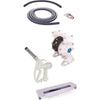 24V679-Graco 24V679 Sd‚Äö√Ñ√´ Blue Pump Drum Package - 2' Suction Hose Length - Manual Nozzle - Sst Clamp Fittings-Order-Online-Fireball-Equipment