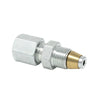 CSP Outlet Fitting - 1/4 Compression with Check, M10