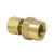 General Tube Fitting - Female Connector - 3/16 inch Tube, 1/8 inch NPT