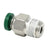 General Tube Fitting - Straight Connector - Push-to-Connect 3/16 inch Tube x 1/8 inch PM