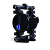 Husky 1050 Aluminum (1" Npt) Pump, Standard Aluminum Center Section, Santoprene Seats, Ptfe Balls & Santoprene Diaphragm