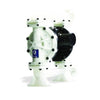 Husky 1050 Conductive Polypropylene Pump, End Flange, Datatrak Conductive Polypropylene Ctr Sct, Fkm Seats, Fkm Balls & Fkm D