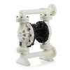 Husky 15120 Polypropylene Pump, Center Flange, Polypropylene Center Section, Pvdf Seats, Ptfe Balls & Ptfe Diaphragm