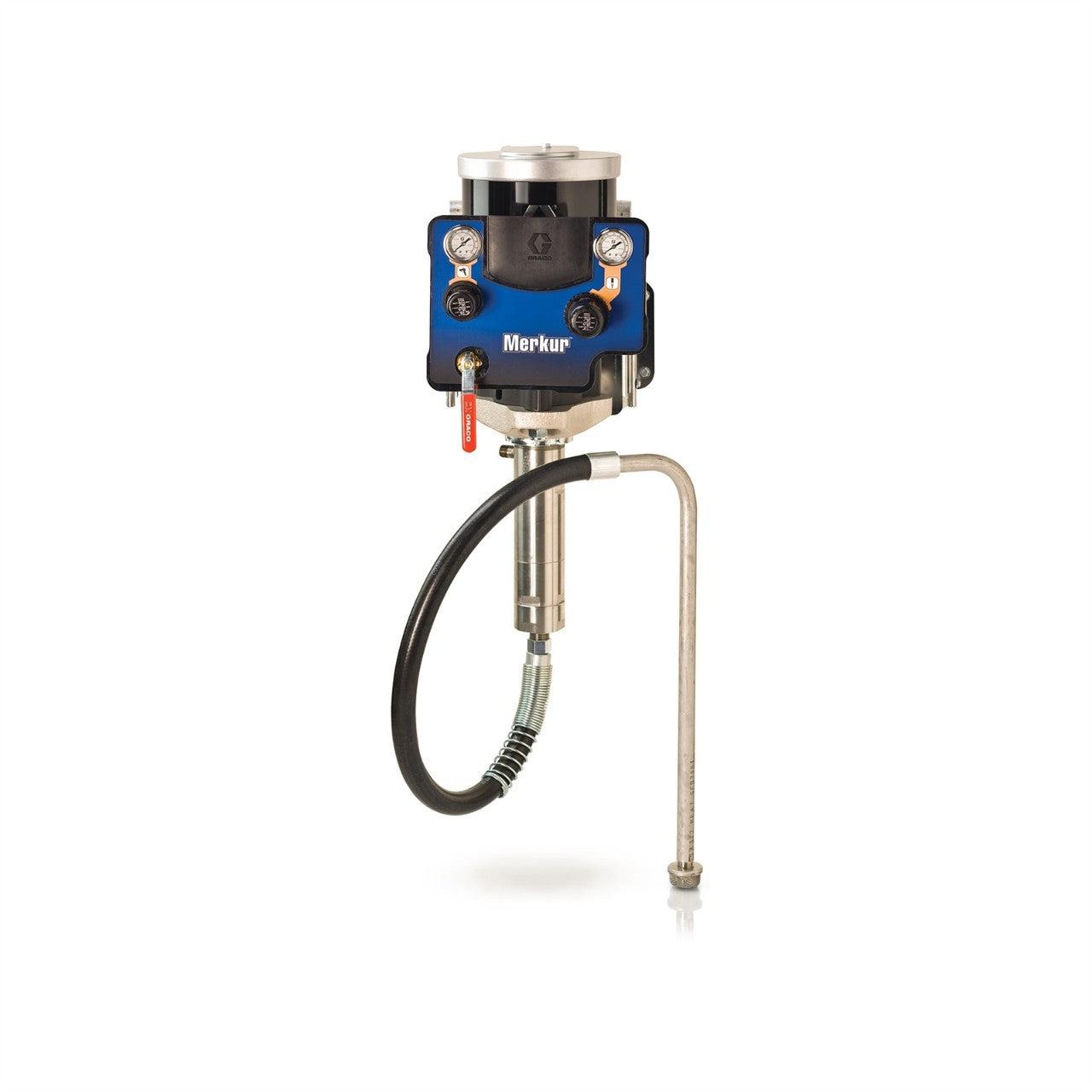 30:1 Merkur Pump, 1.2 gpm (4.5 lpm) fluid flow, Wall Mount