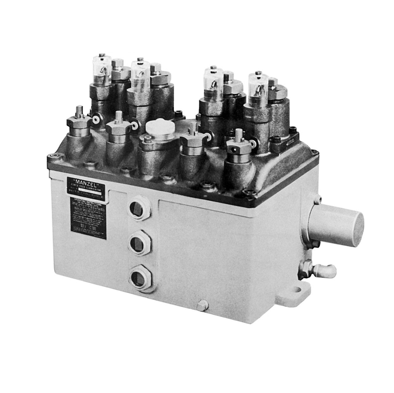 HP-15 6 Feed Gear Box with 6 HP-15 Pumps
