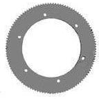 112T35 Disc Sprocket, 13-3/8" Dia (Stainless St) - Fireball Equipment Ltd.