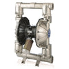 Husky‚Ñ 1590 Stainless Steel Air Operated Double Diaphragm Metal Pump, Ss/Buna-N/Ptfe/Epdm Two-Piece