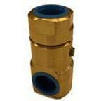 1" 90 Fxf Brass 800 Psi Super Swivel Joint (Buna) W/ Food Grade Grease (Hr42-0042) - Fireball Equipment Ltd.